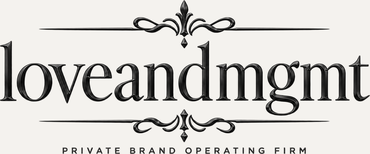 loveandmgmt — private brand operating firm